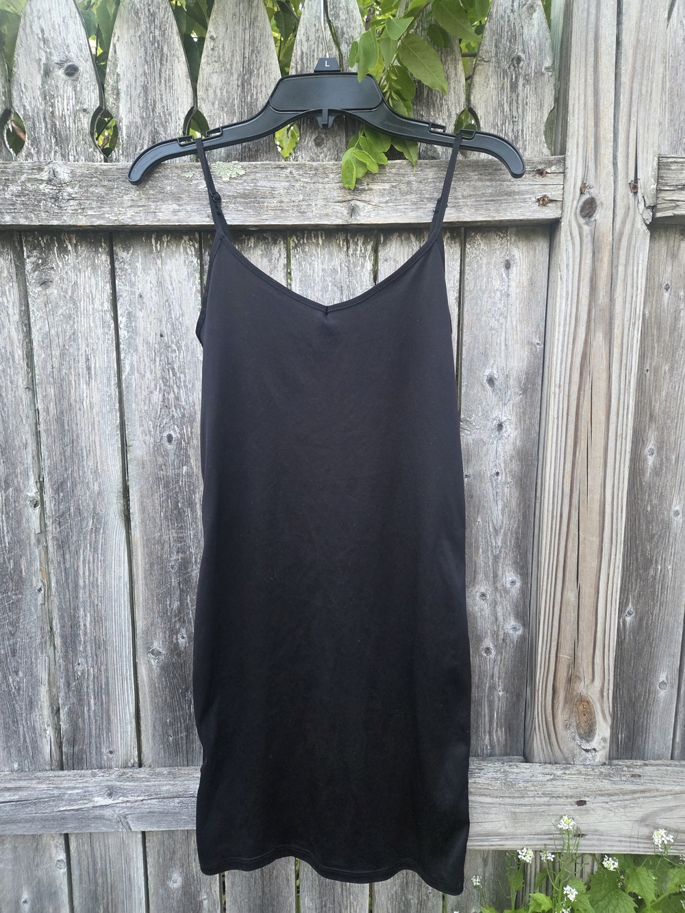 Forever 21 Black V-Neck Slip Top